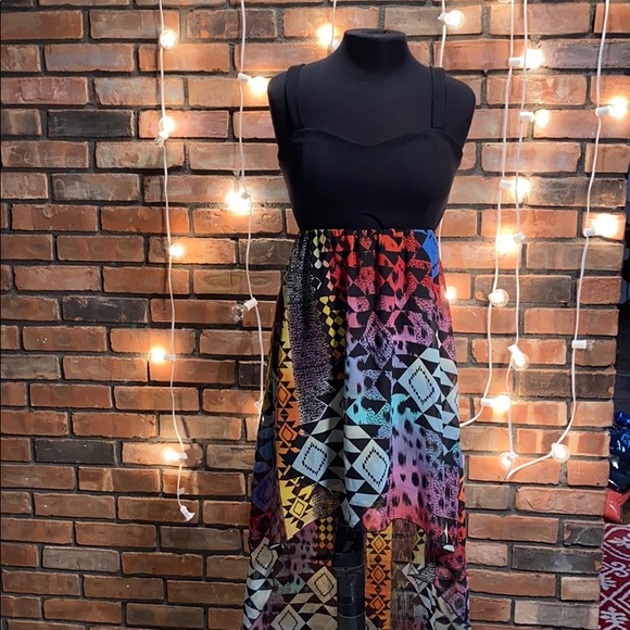 Charlotte Russe Dresses & Skirts - Charlotte Russe High Low Dress Open Back Medium